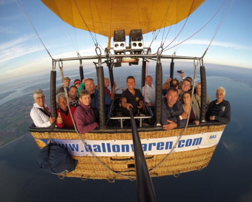 Ballonvaren in Zeeland vanaf Goes naar Steenbergen